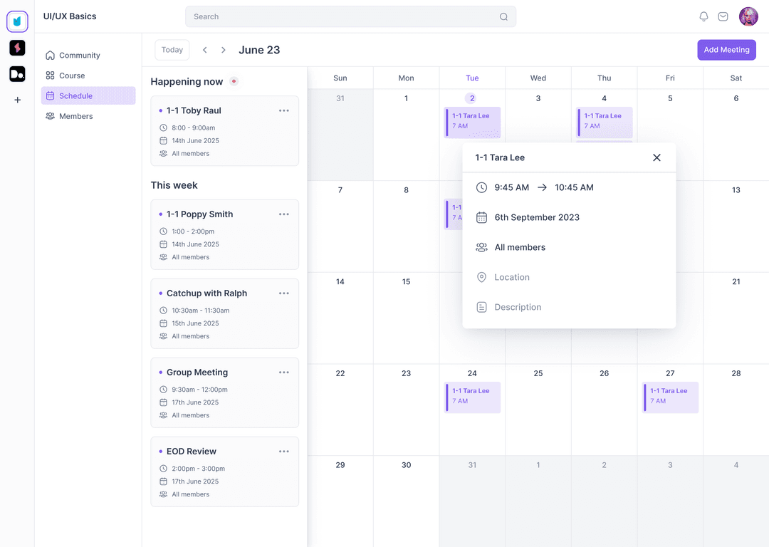 Teach.io screen shot