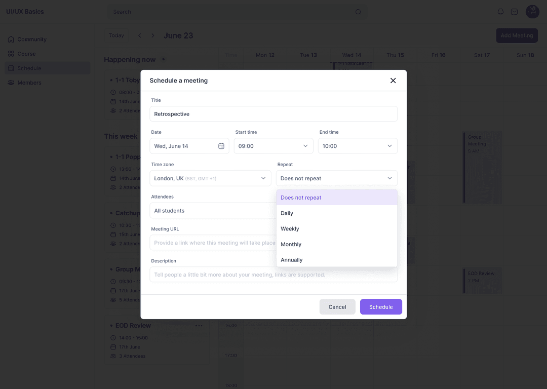 Teach.io screen shot
